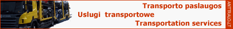 Anttralo.lt - transporto paslaugos / transportation service